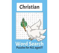 Christian Word Search: Word Searches with Easy to Read Print about Christ, Biblical Themes, Faith, God, Jesus and More |6x9 Inches, 110 Pages | 50+ ... Gift for Vacations, Holidays, and Free Times