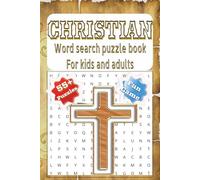 Christian: word searches with easy to read print about church , faith, prayer, and more |6*9 inches ,120 pages| 55+ puzzles gift for vacation , holiday ,and free times