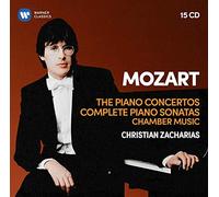 Christian Zacharias - Mozart: Piano Concertos 5-27, Complete Piano Sonatas, Piano Quartets 1-2, Quintet for Piano & Wind Instruments