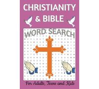 Christianity and Bible Word Search: Word Find Puzzle Books for Adults, Teens & Kids