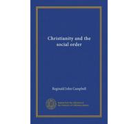 Christianity and the social order