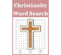 Christianity Word Search: Word searches with easy to read print about Christianity, worship, the bible, and more | 6x9 inches, 110 pages | 50+ Puzzles ... gift for vacations, holidays and free times