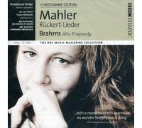 Christianne Stotijn Sings: Mahler: Ruckert-Lieder and Songs; Brahms: Alto Rhapsody by Christianne Stotijn (0100-01-01)