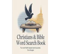 Christians &Bible word search book: Strengthen your faith and refresh your spirit with uplifting Bible-themed word search puzzles! Encouraging ... | 110 Pages | 50+ Puzzles | Large Print