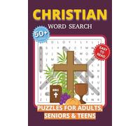 Christians Word Search Puzzle Book: Word Searches with Easy to Read Print about Bible Stories, Hymns, Blessings, and more | 6x9 inches, 110 pages | ... ... Gift for Reflection and Spiritual Growth