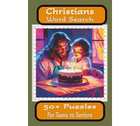 Christians Word Search Puzzle Book: Word Searches with easy to Read print about Christians, Followers of Christ, Bible Believers and more. 6 X 9 ... gift for Holidays, Vacations and free times.