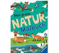 Christina Beren Ravensburger Mein großes Natur-Malbuch - heimische (Tapa blanda)