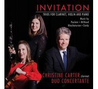 Christine Carter - Invitation: Trios Für Klarinette,Violine und Klav