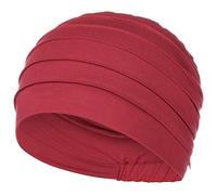 Christine Headwear Christine Headwear Turbante de bambú Suave para Mujer, Color Rojo, Talla 55-61 EU, Rojo, 55-61