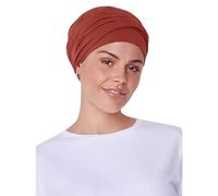 Christine Headwear - Emmy - Viva Turban - Dusty Red, Rojo Polvo