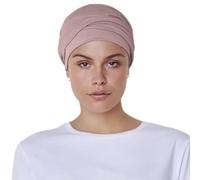 Christine Headwear - Emmy - Viva Turban - Viva Rose, rosa viva, Talla única