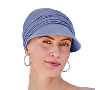 Christine Headwear HocSolana Sun Cap Light Lilac 1578-0171 | Gorra Solar de Bambú - Gorro Oncológico Mujer | Pañuelo para Quimioterapia | Talla Única