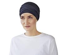 Christine Headwear Shakti Turban Headband, Color Azul, Talla única Mujeres