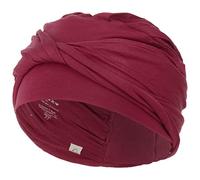 Christine Headwear Shakti - Turbante para mujer con pérdida de cabello, 95% viscosa y 5% elastano, rojo, 1 stück (1er Pack)