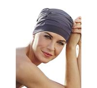 Christine Headwear Wave Swim Cap 1033-0331 Gorro de Baño Gris - Gorro de Baño de Nylon y Licra Natación Piscina
