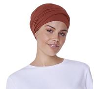 Christine Headwear - Zoya - Viva Turban - Dusty Red, Dusty Red, Talla única