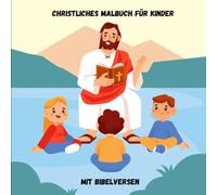 Christliches Malbuch für Kinder mit Bibelversen