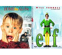 Christmas 2-Movie Home Alone & Elf DVD Holiday Double Feature Bundle Modern Classics
