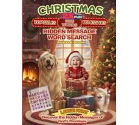Christmas 2X Fun Hidden Messages Word Search Puzzle Book: 100 Large Print Puzzles with 3000 Words & Beautiful Themed Pages. The Ultimate Cozy ... (2X Fun Word Search Puzzle Collection)