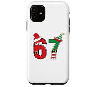 Christmas 6 7 Santa Says 67 Christmas Six Seven Reindeer 6-7 Carcasa para iPhone 11