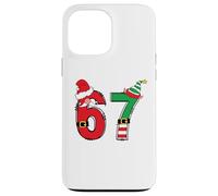 Christmas 6 7 Santa Says 67 Christmas Six Seven Reindeer 6-7 Carcasa para iPhone 13 Pro MAX