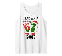Christmas 6-7 Santa Says 67 Dear Santa Just Bring 6 7 Books Camiseta sin Mangas