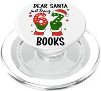 Christmas 6-7 Santa Says 67 Dear Santa Just Bring 6 7 Books PopSockets PopGrip para MagSafe