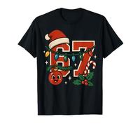 Christmas 67 Meme for Meme Lovers Funny Six Seven for Kids Camiseta