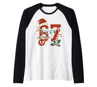 Christmas 67 Meme for Meme Lovers Funny Six Seven for Kids Camiseta Manga Raglan