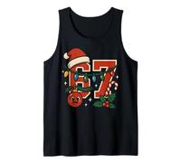 Christmas 67 Meme for Meme Lovers Funny Six Seven for Kids Camiseta sin Mangas