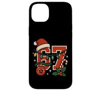 Christmas 67 Meme for Meme Lovers Funny Six Seven for Kids Carcasa para iPhone 14 Plus