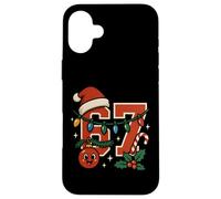 Christmas 67 Meme for Meme Lovers Funny Six Seven for Kids Carcasa para iPhone 16 Plus
