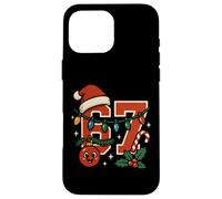 Christmas 67 Meme for Meme Lovers Funny Six Seven for Kids Carcasa para iPhone 16 Pro MAX