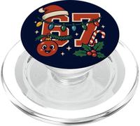 Christmas 67 Meme for Meme Lovers Funny Six Seven for Kids PopSockets PopGrip para MagSafe