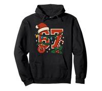 Christmas 67 Meme for Meme Lovers Funny Six Seven for Kids Sudadera con Capucha