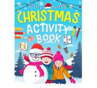 Christmas Activity Book For Kids Ages 5-12 Years Old: Holiday Brain Games for Kids. Includes Coloring, Mazes, Word Scramble, Word Search, Sudoku and More!