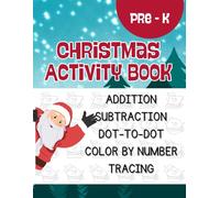 Christmas Activity Book: Pre-K (Holiday Activity Books: Pre-K)