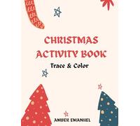 Christmas Activity Book: Word Tracing & Coloring