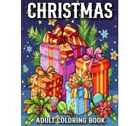 Christmas Adult Coloring Book: Large Print Christmas Coloring Book Winter Holiday Christmas Coloring Book for Adult, Seniors And Women...(Easy Christmas Coloring Pages)
