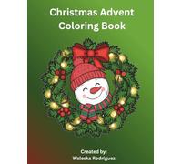 Christmas Advent Coloring Book