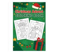 Christmas Advent Coloring Book: ColorNest by Marissa