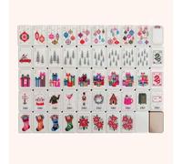 Christmas American Mahjong Set, 160 Acrylic Deep Engraved Majiang