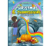Christmas and Thanksgiving Coloring book for kids