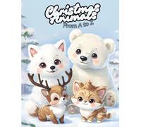Christmas Animals from A to Z: Adorable Holiday Animals to Color (CD Creations A-Z Coloring Series)