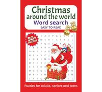 Christmas Around the World Word Search Puzzle Book: Easy-to-Read Word Searches About Christmas Traditions, Festive Foods, and Celebrations Around the ... Puzzles... A Fun Holiday Gift for All Ages