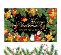 Christmas Backdrop | Holiday Photo Backdrop | 6x3.6FT Christmas Fireplace Backdrop | Perfect Christmas Parties | Holiday Decoration Background Banner for Christmas Celebrations