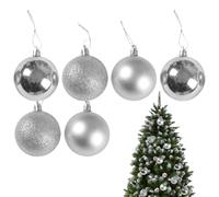 Christmas Balls, Home Seasonal Decor For Holidays, 3.15in Shatterproof Globe Set, Christmas Ball Decorations For Dance Party Wedding Yard Indoor Front Door Garden