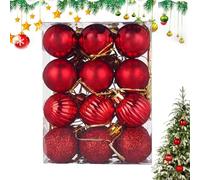 Christmas Balls Ornaments, Christmas Tree Hangings, Holiday Ball Ornaments, Christmas Decoration Balls, Elegant Christmas Ornaments, Colorful Christmas Balls, Durable Holiday Ornaments for Home