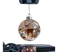 Christmas Balls Ornaments - Christmas Tree Ornaments Balls, Home Decor Festive Ornamnts | 3D Animal Ball Holiday Decor For Living Room Study Bedroom Office Front Door Staircase Window Sill Mantel W