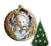 Christmas Baubles | Iridescent Bauble Ornaments Christmass Tree Balls | Shatterproof Hanging Decorations for Home Dinner Restaurant Shopping Mall Wedding Birthday Family Gathering Winter Celebration